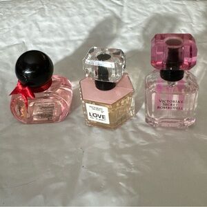 Victoria’s Secret 3 Travel Mini Bottles of Perfume